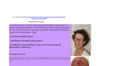 Desktop Screenshot of hebamme-anke-pakusch.de